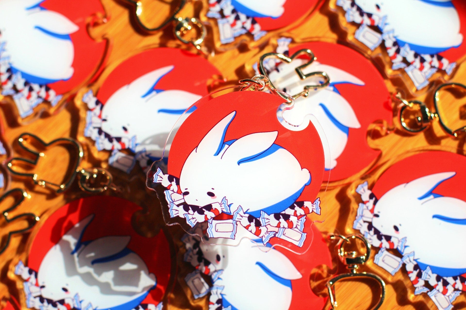 White Rabbit Keychain | Kriation Studios